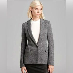 Theory Dancey K Blazer Kenmore Fabric Size 6
